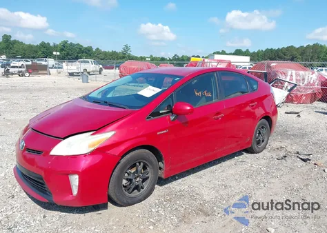 2014 Toyota Prius Two from USA, damaged, VIN JTDKN3DU2E1774423